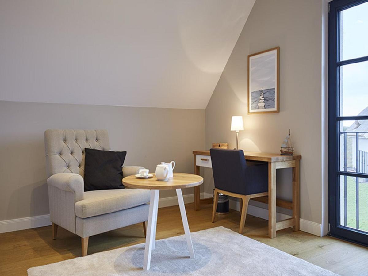Reetland Am Meer - Premium Reetdachvilla Mit 3 Schlafzimmern, Sauna Und Kamin F14 Dranske Zewnętrze zdjęcie